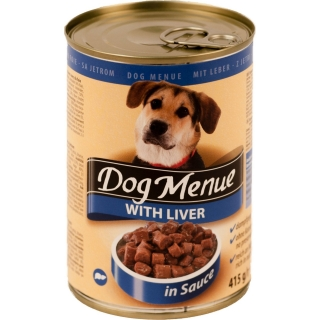 Dog Menue Ciğerli 415 gr