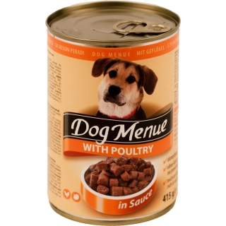 Dog Menue Kümes Hayvanlı 415 gr