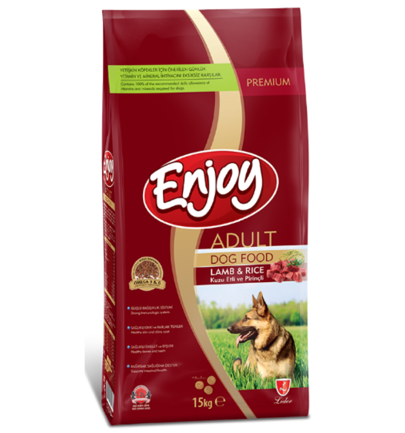 Enjoy Adult Kuzu Eti ve Pirinçli 15 kg