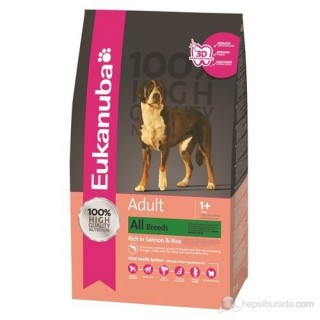 Eukanuba All Breeds Adult Salmon & Rice 12 kg