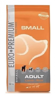 Euro Premium Küçük Irk Yetişkin Kuzu Etli Ve Pirinçli 12 kg