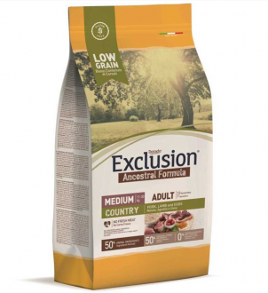 Exclusion Country Adult Medium Düşük Tahıllı 12 kg