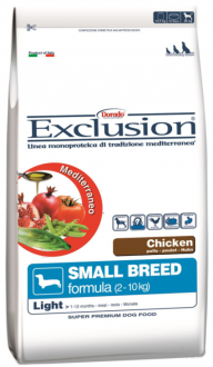 Exclusion Light Tavuk Küçük 500 gr