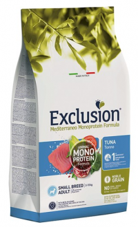 Exclusion Monoprotein Düşük Tahıllı Ton Balıklı ve Narlı Küçük Irk Yetişkin 7 kg