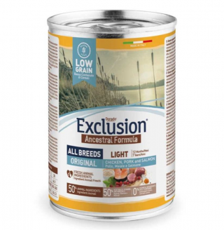 Exclusion Original Adult Düşük Tahıllı Light 400 gr