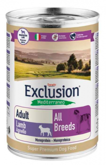 Exclusion Yetişkin Kuzu ve Domuz Etli Tüm Irklar 400 gr