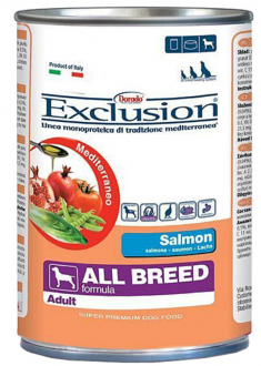 Exclusion Yetişkin Tavuk Domuz ve Somon Tüm Irklar 400 gr