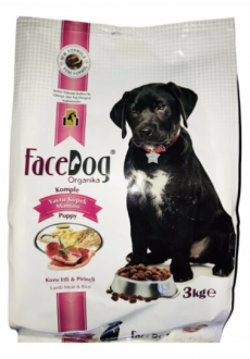 FaceDog Kuzu Etli Pirinçli Yavru 3 kg