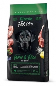 Fitmin Forlife Tüm Irklar Kuzulu ve Pirinçli Yetişkin 12 kg