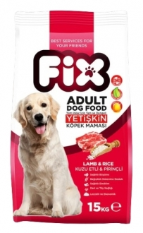 Fix Kuzu Etli ve Pirinçli Yetişkin 15 kg