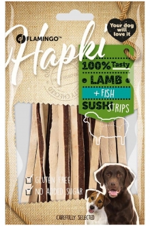 Flamingo Hapki Glutensiz Şeker Kuzu Etli ve Balıklı 85 gr