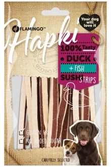 Flamingo Hapki Glutensiz Şeker Ördek Etli ve Balıklı Dilim 85 gr