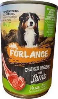 Forlance Kuzu Parça Etli Soslu Yetişkin 400 gr