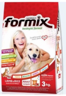 Formix Kuzu Etli Pirinçli Adult 3 kg