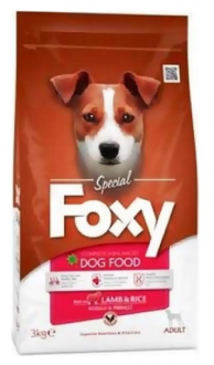 Foxy Kuzulu ve Pirinçli Yetişkin 3 kg