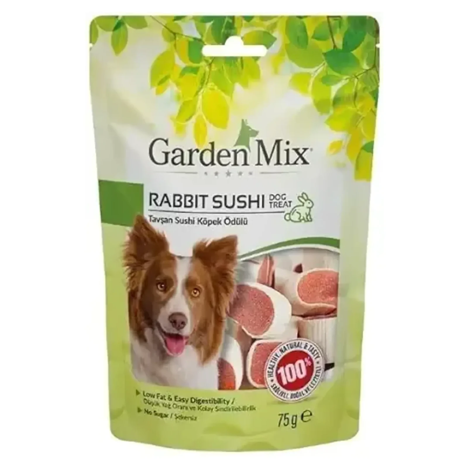 Garden Mix Tavşan Sushi Köpek Ödülü 75 G