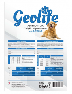 Geolife Yetişkin Biftekli 15 kg