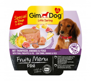 Gimdog Fruity Menu Balıklı, Ananaslı ve İncirli 100 gr
