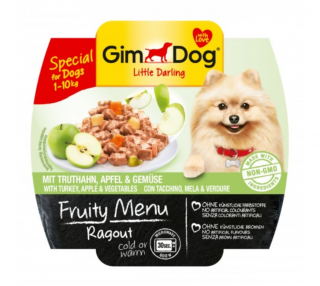 Gimdog Fruity Menu Hindili, Elmalı ve Sebzeli 100 gr
