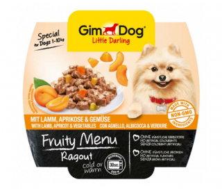 Gimdog Fruity Menu Kuzu Etli, Kayısılı ve Sebzeli 100 gr