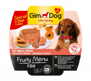 Gimdog Fruity Menu Sığır Etli ve Papayalı 100 gr