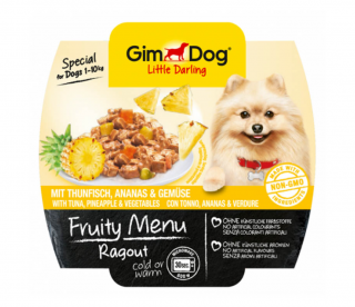 Gimdog Fruity Menu Ton Balığı, Ananaslı ve Sebzeli 100 gr