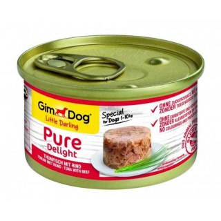 Gimdog Pure Delight Ton Balıklı Biftekli 85 gr