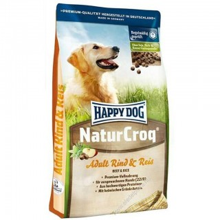 Happy Dog NaturCroq Biftekli ve Pirinçli Yetişkin 15 kg