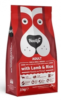 Havlife Kuzulu ve Pirinçli Mini ve Küçük Irk Yetişkin 3 kg
