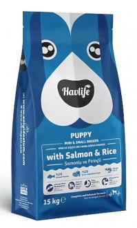 Havlife Somonlu ve Pirinçli Mini ve Küçük Irk Yavru 15 kg