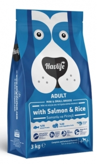 Havlife Somonlu ve Pirinçli Mini ve Küçük Irk Yetişkin 3 kg
