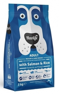 Havlife Somonlu ve Pirinçli Orta ve Büyük Irk Yetişkin 3 kg