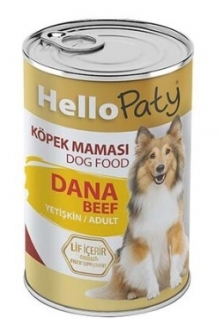 Hello Paty Premium Pate Dana Etli 415 gr