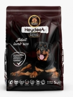 Heydoo Kuzu Etli Pirincli Yetiskin 5 kg