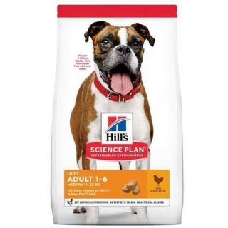 Hill's Light Orta Irk Tavuklu 14 kg