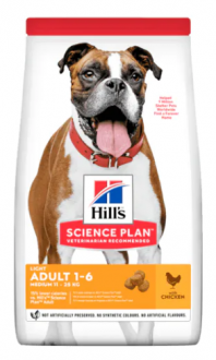 Hill's Light Tavuklu Orta Irk Yetişkin Tahılsız 2.5 kg
