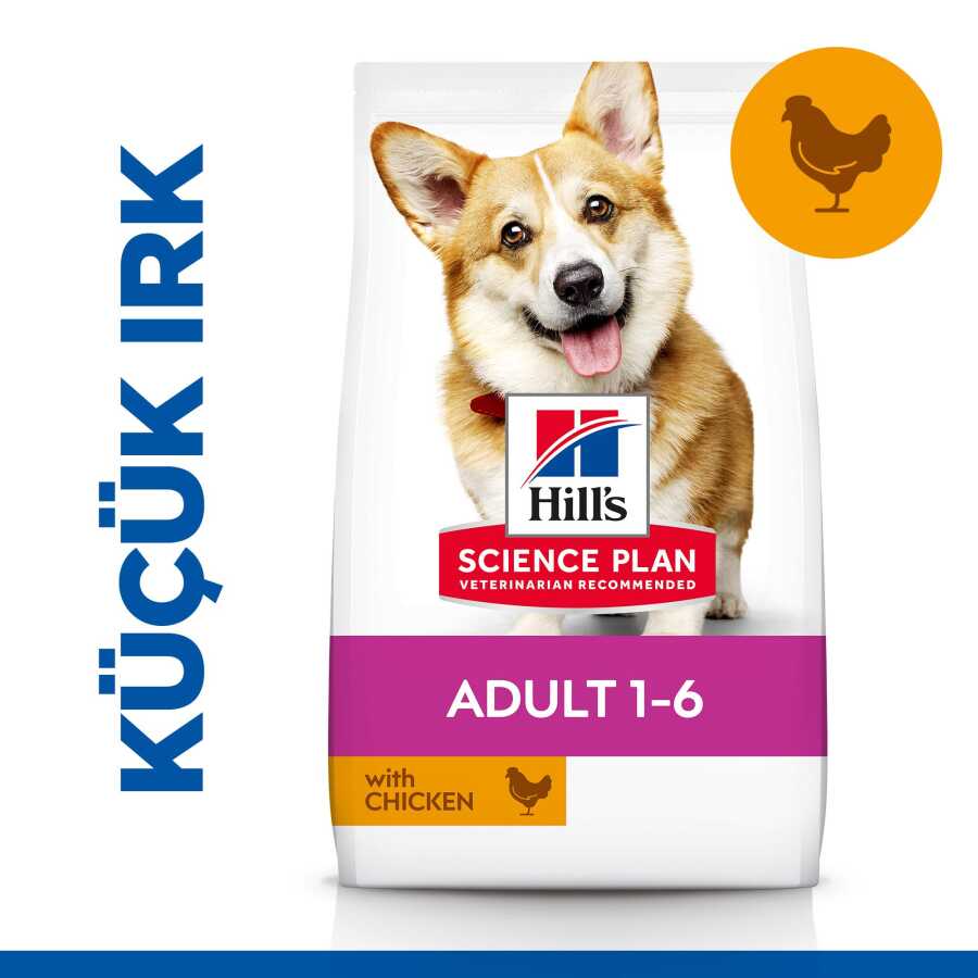 Hill's SCIENCE PLAN Yetişkin Küçük ve Mini Irk Tavuklu Köpek Maması 6 kg