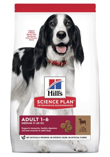 Hill's Orta Irk Kuzu Etli Yetişkin 14 kg