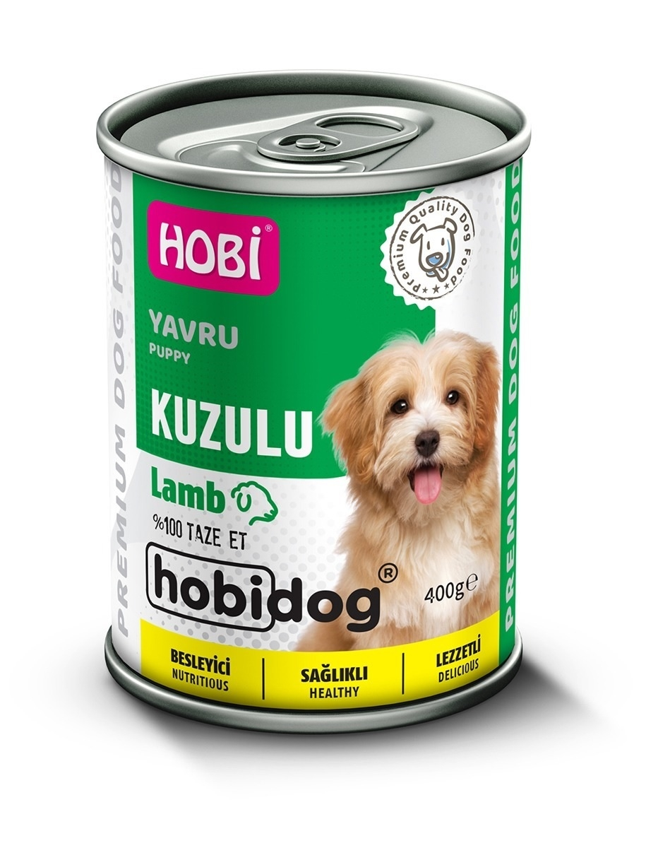 Hobi Dog Kuzu Etli Yavru 400 gr