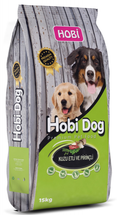 Hobi Dog Kuzu Etli Yetişkin 15 kg