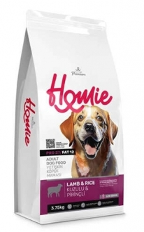 Homie Pro27 Düşük Tahıllı Kuzulu ve Pirinçli 3.75 kg