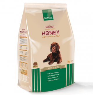 Honey Puppy Kuzu Etli ve Pirinçli 1 kg
