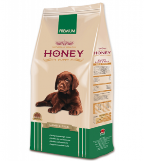 Honey Puppy Kuzu Etli ve Pirinçli 15 kg