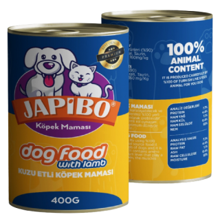 Japibo Tahılsız Kuzu Etli Yetişkin 400 gr