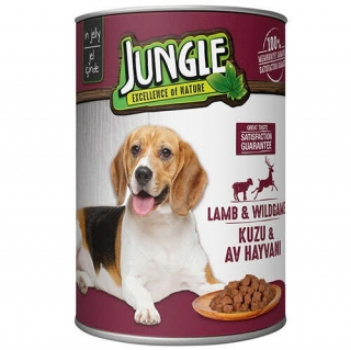 Jungle Kuzu Etli ve Av Hayvanlı Parça Etli 415 gr