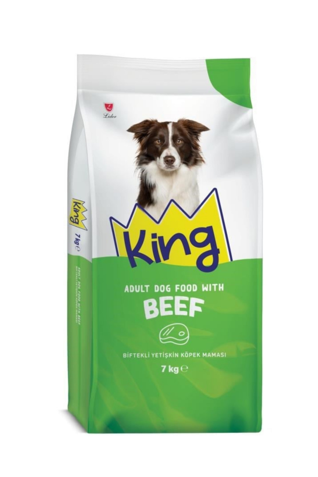 King Biftekli Yetişkin Köpek Maması 7 KG