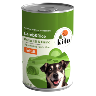 Kito Kuzu Etli ve Pirinçli Yetişkin 400 gr