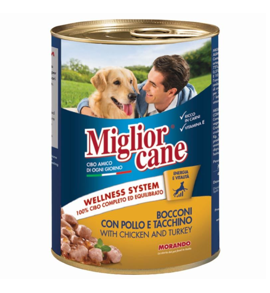 Miglior Cane Tavuklu ve Hindili 405 gr