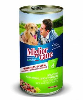 Miglior Cane Tavuklu ve Sebzeli 1.25 kg