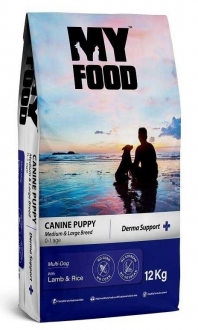 My Food Kuzu Etli Pirinçli Yavru Orta Büyük Irk 12 kg